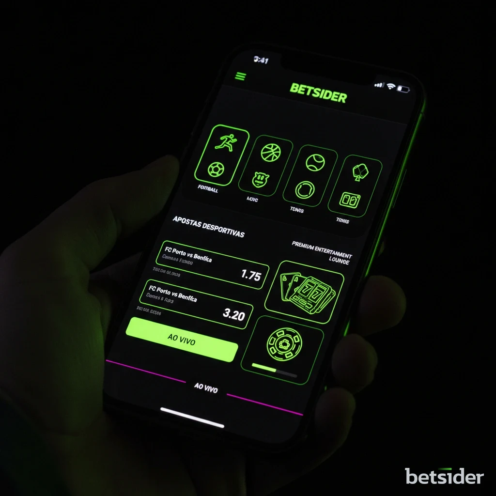 App Betsider para Android e iOS