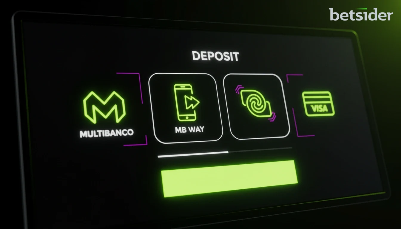 Métodos de Depósito da Betsider